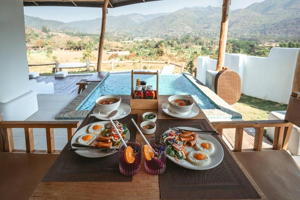 Elephantpoolvilla Maetang Chiangmai Ban Muang Kut Екстериор снимка