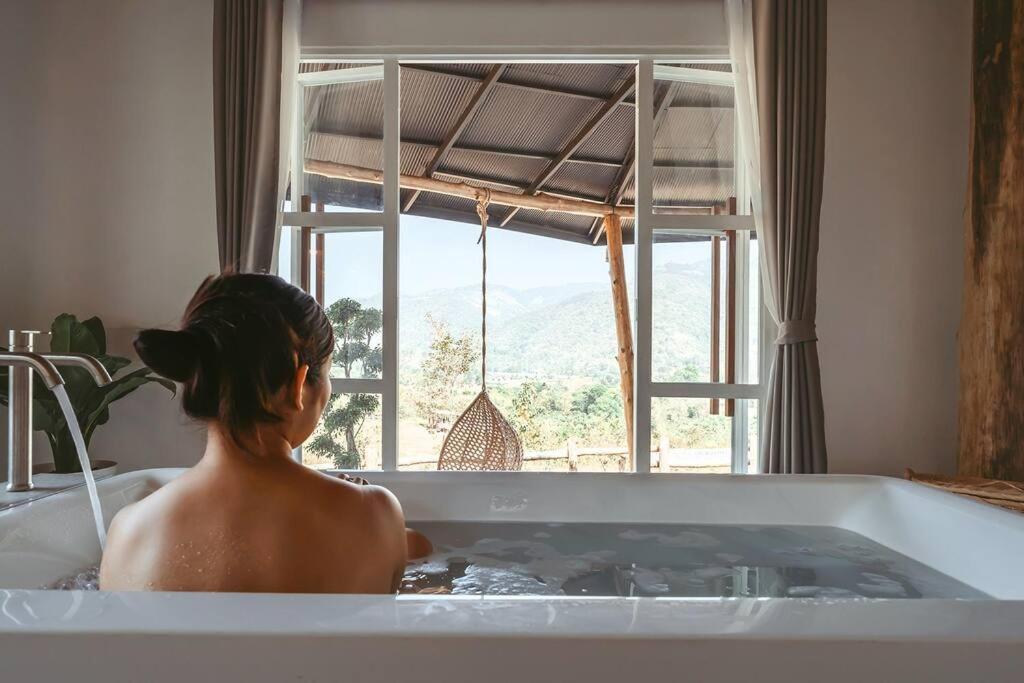 Elephantpoolvilla Maetang Chiangmai Ban Muang Kut Екстериор снимка