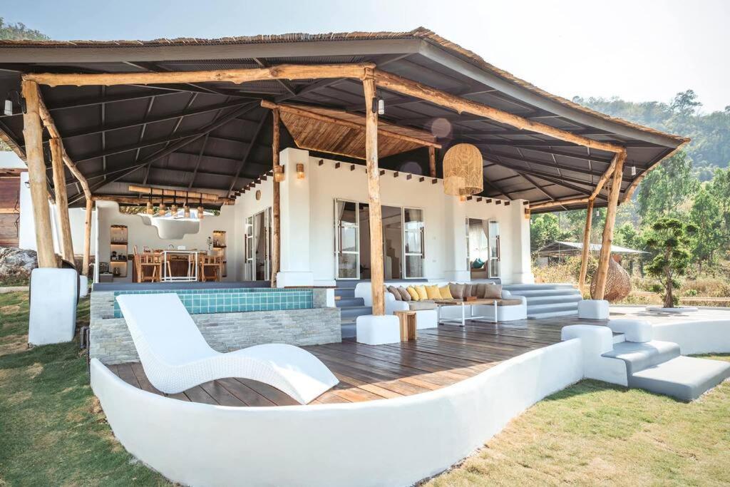 Elephantpoolvilla Maetang Chiangmai Ban Muang Kut Екстериор снимка